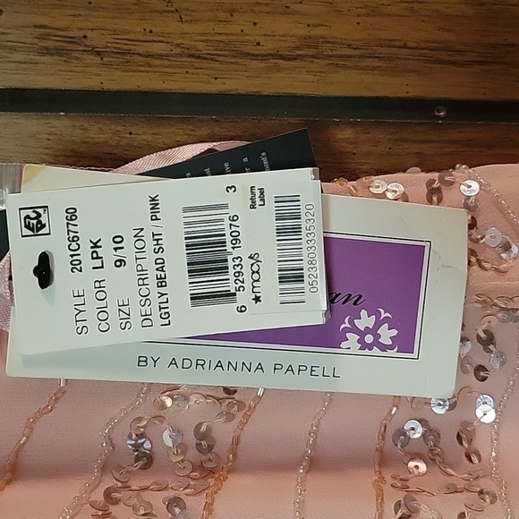 Hailey Logan by Adrianna Papell Pink Sequin  Dress New with tags Size 9/… - Picture 5 of 9